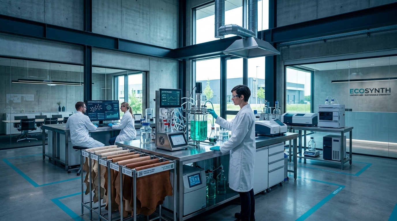 Laboratorio de formulación y control de calidad de productos químicos para curtido Lusotec